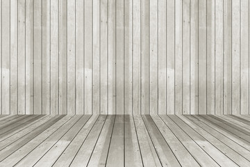 gray wall and floor wood background