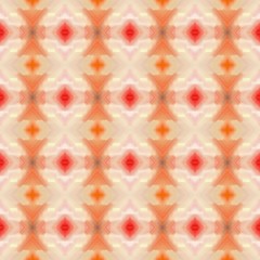 seamless repeatable graphic pattern for printable products with wheat, salmon and tomato colors