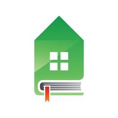 Book Home Logo Template