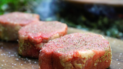 Meat is delicious, fresh and healthy