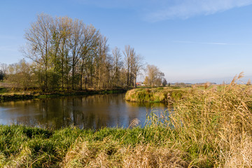 Dolina rzeki Narew i Supraśl w okolicy Złotorii, Podlasie, Polska