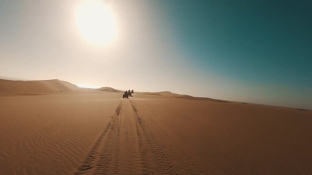 Faire du quad en Namibie