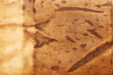Old paper brown background vintage textured grunge.