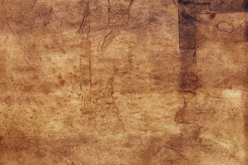Old paper brown background vintage textured grunge.