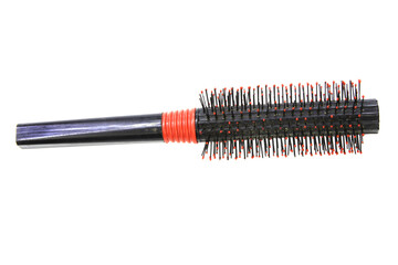 Used massage brush black and red