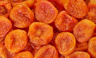 dried apricots texture, dry fruits closeup