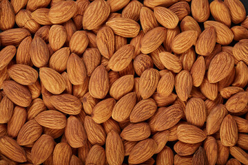 almond texture closeup