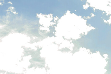 Fototapeta na wymiar Cumulus clouds in the sky