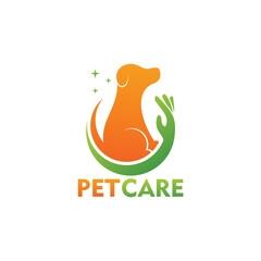 Pet Care Logo Template Design