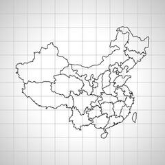 map of China