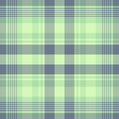 Tartan green and blue pattern.