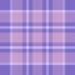 Tartan purple and white pattern.