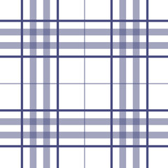 Tartan blue and white pattern.