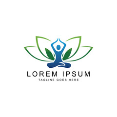 sea water with sunset landscape logo template