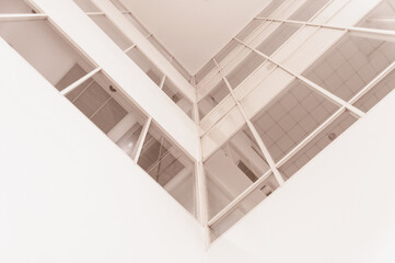 Abstract fragment of modern architecture