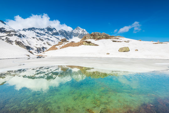 Lago della Balma, Fontainemore, Mont Mars Natural reserve, Lys Valley, Aosta Valley, Italian alps, Italy