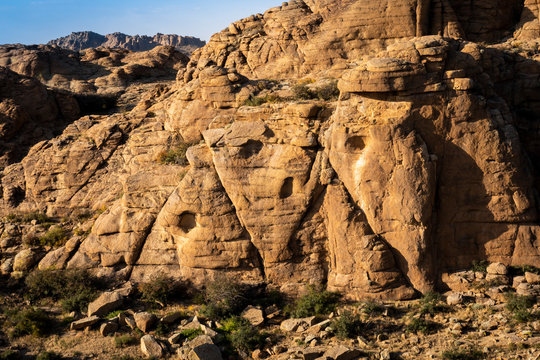 The spectacular granite-rock formations of Baga Gazryn Chuluu, North Gobi, Mongolia, Mongolian, Asia, Asian