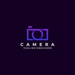 Camera concept Illustration Vector Template.