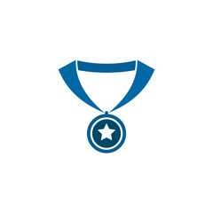 Medal icon logo design vector template