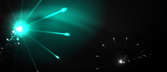 Colorful pyrotechnics show. Sky clouds. Black background. Festival celebration. Abstract fireworks dark sky night.