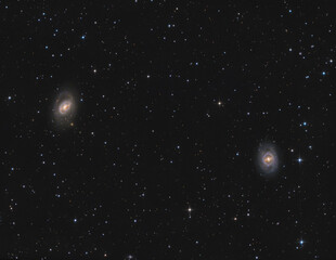 Obraz na płótnie Canvas M95, M96 in Leo