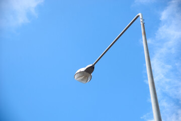 Light post Electric pole on-off