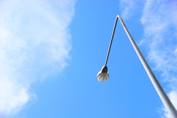 Light post Electric pole on-off