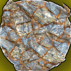 3d effect - abstract stone plate graphic