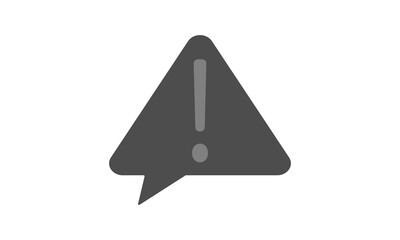Warning icon for attention and alerts