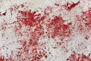 Texture of a concrete wall with cracks and scratches which can be used as a background