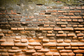 Naklejka premium Background of brick wall texture