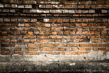 old brick wall background