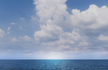 Cloud sky in heaven as background