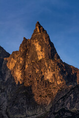 Tatra Mountains in Poland Morskie Oko Rysy Zakopane landscape photography in golden hour