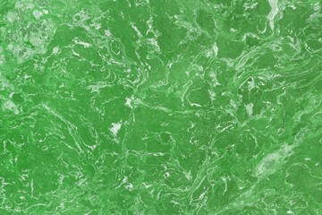 Brilliant polished surface of semiprecious stone