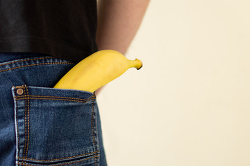 Banana in a pocket