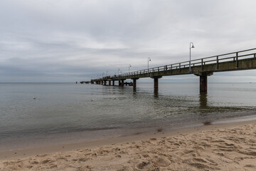 Fototapeta premium Seebrücke Göhren