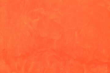 Orange texture paint concrete wall background.