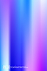 Rainbow, Gradient, Mesh Banner. Soft color. 