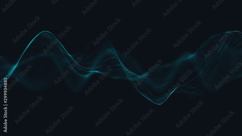 Poster abstract polygonal space low poly dark background with connecting dots and lines. connection structu