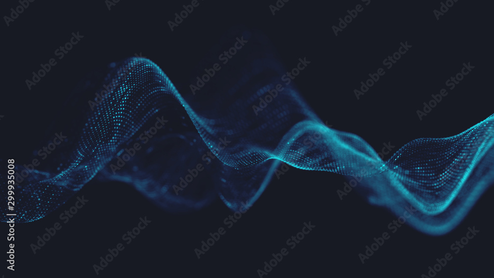 Poster abstract polygonal space low poly dark background with connecting dots and lines. connection structu