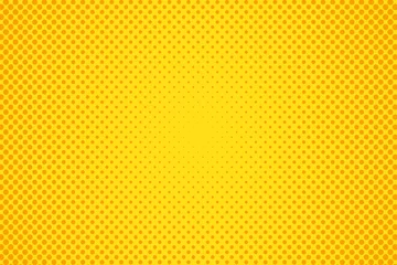 Gordijnen Pop art halftone dots background. © chekman