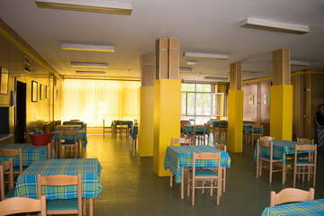 dining room in nursing home
