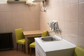 kitchen in a nursing home