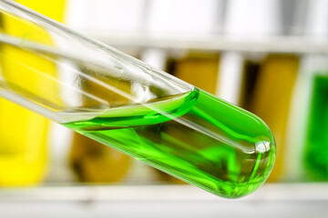 test tube in laboratory