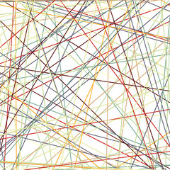 Obraz premium Colorful Lines Random Distribution Computational Generative Art background illustration