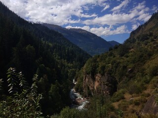 view of mountains