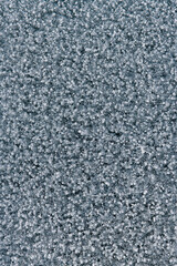 赤城山の大沼の凍結した氷の表面