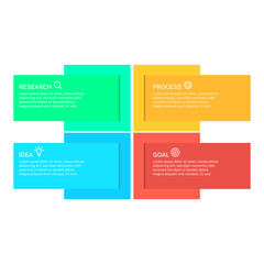Infographic vector design. Template infographic for your business