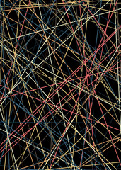 Colorful Lines Random Distribution Computational Generative Art background illustration